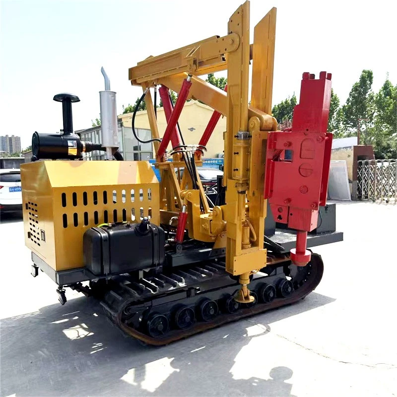 Crawler Guardrail Pile Driver high quality